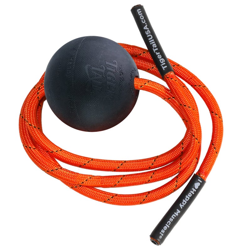 Tiger Tail Tiger Tail Tiger Ball 26 Foam Roller Ball 47 Corded Rope Deep Tissue Massage Ball Feet Legs Neck Back Trigger Point Massage Therapy Relieve Muscle Soreness Muscle Recovery