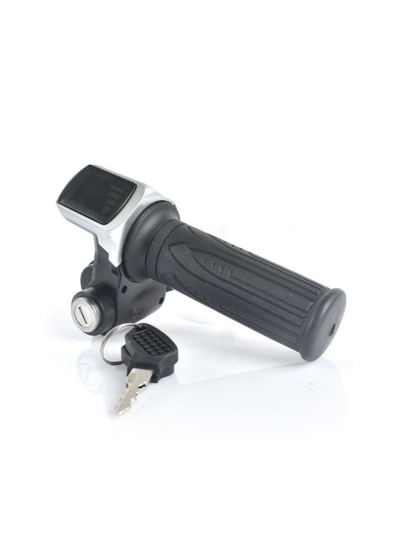 Accelerator Handle With Key And Electronic Screen For Scooter Drift 36V - Image 1