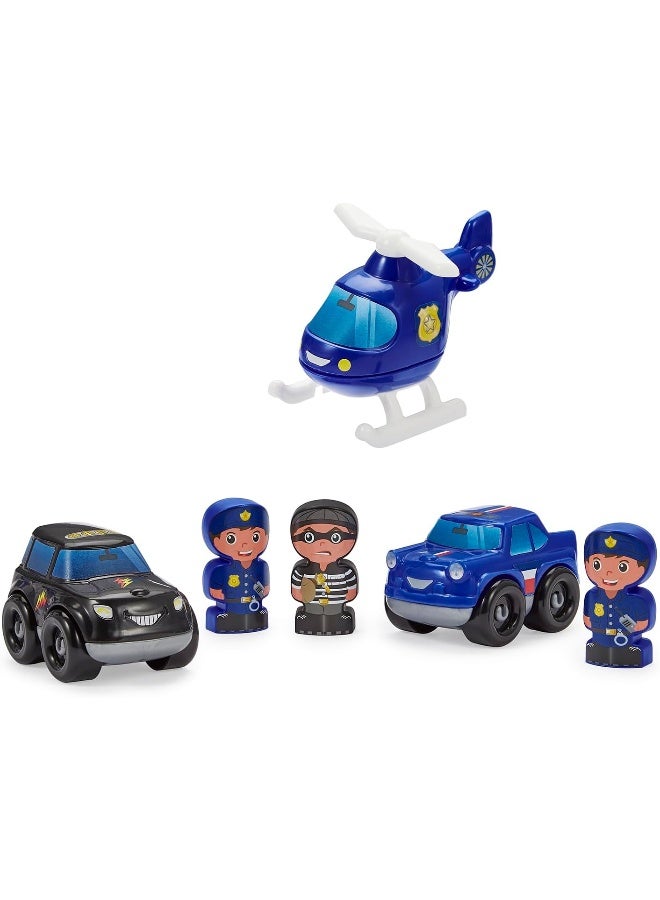 ecoiffier Playmobil 2983 Police Station Playset – Pretend Role Play Building Set, 4+ - Image 3