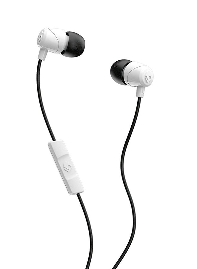 Skullcandy Jib In-Ear Noise-Isolating Earbuds With Microphone And Remote For Hands-Free Calls Black/White - Image 1