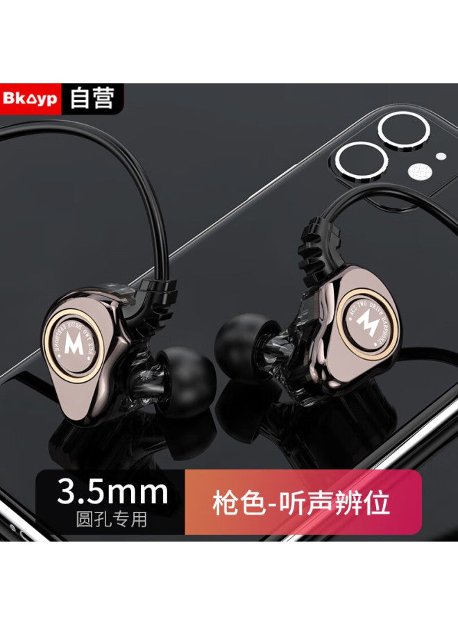 Bkayp Wired In-ear Gaming Headphones, 3.5mm Round Jack, For Pubg, Honor Of Kings, Fps Games, Computer And Mobile Phone, Sleep Headphones, Noise-cancelling, Music, Calls, Compatible With Apple And Oppo - Image 1