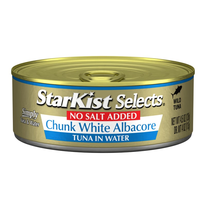 StarKist Selects No Salt Added Chunk White Albacore Tuna in Water  45 oz Can - Image 3