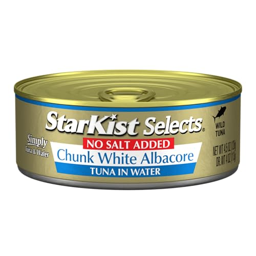 StarKist Selects No Salt Added Chunk White Albacore Tuna in Water  45 oz Can - Image 1