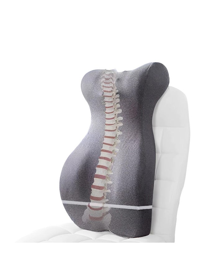 BACK COMFORT Back & Neck Support Cushion – Ergonomic Pillow for Long Sitting at Office or Home - Image 3
