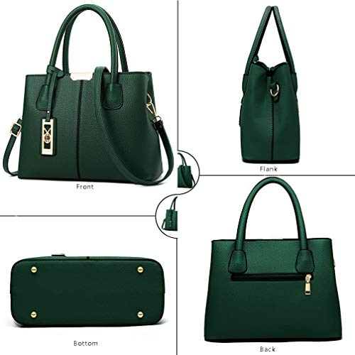 COCIFER Women Top Handle Satchel Handbags Shoulder Bag Tote Purse Messenger Bags - Image 3