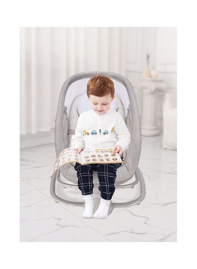 4 in 1 Baby Swing for Infant with Dinner Plate, Contro App on Your Phone and Adjustable Backrest, Adjustable Electric Rocking Chair - Image 3