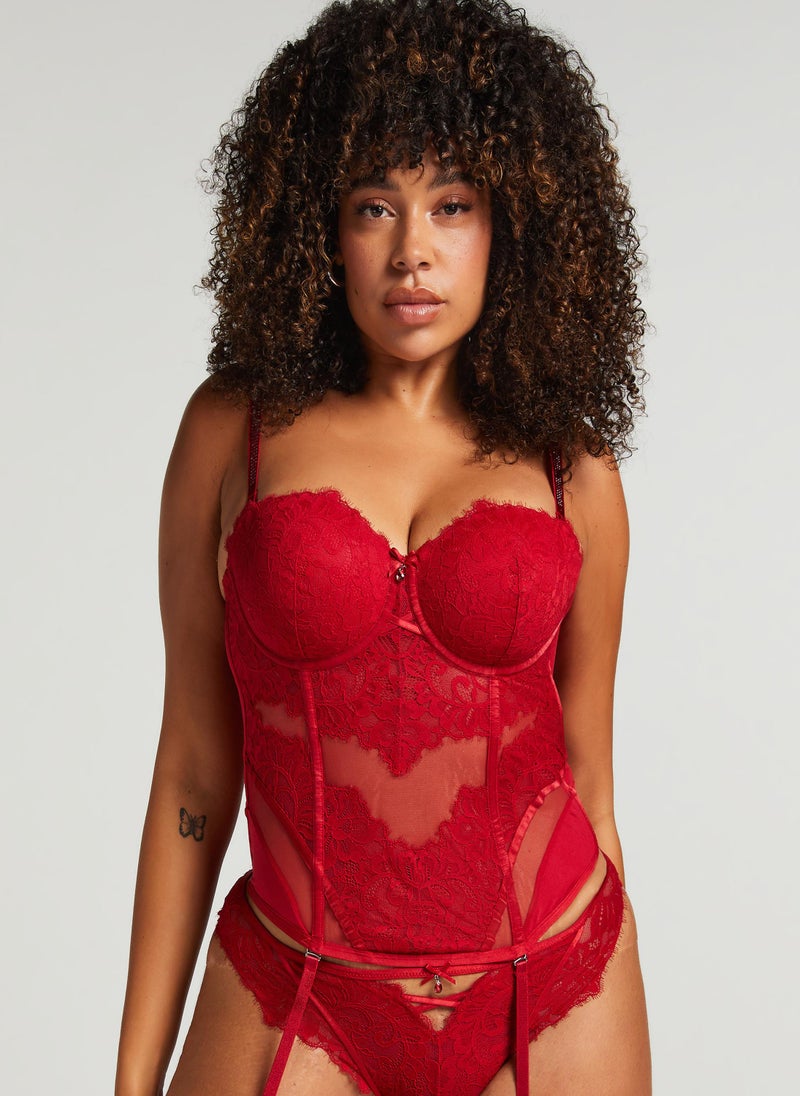 hunkemoller Cut Out Strappy Bra  - Image 1