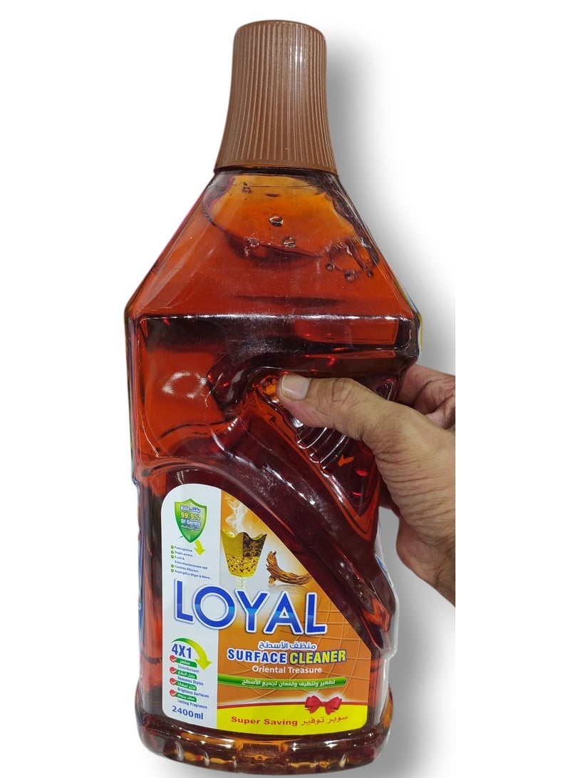 لويال منظف ​​الأسطح برائحة الكنز الشرقي 2.4 لتر - Image 1