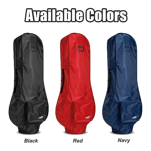 Dr.Acces Golf Club Bag Rain Cover Bag Dustproof Waterproof Foldable Golf Carry Bag (Red) - Image 2
