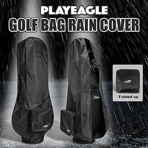 Dr.Acces Golf Club Bag Rain Cover Bag Dustproof Waterproof Foldable Golf Carry Bag (Red) - Image 4