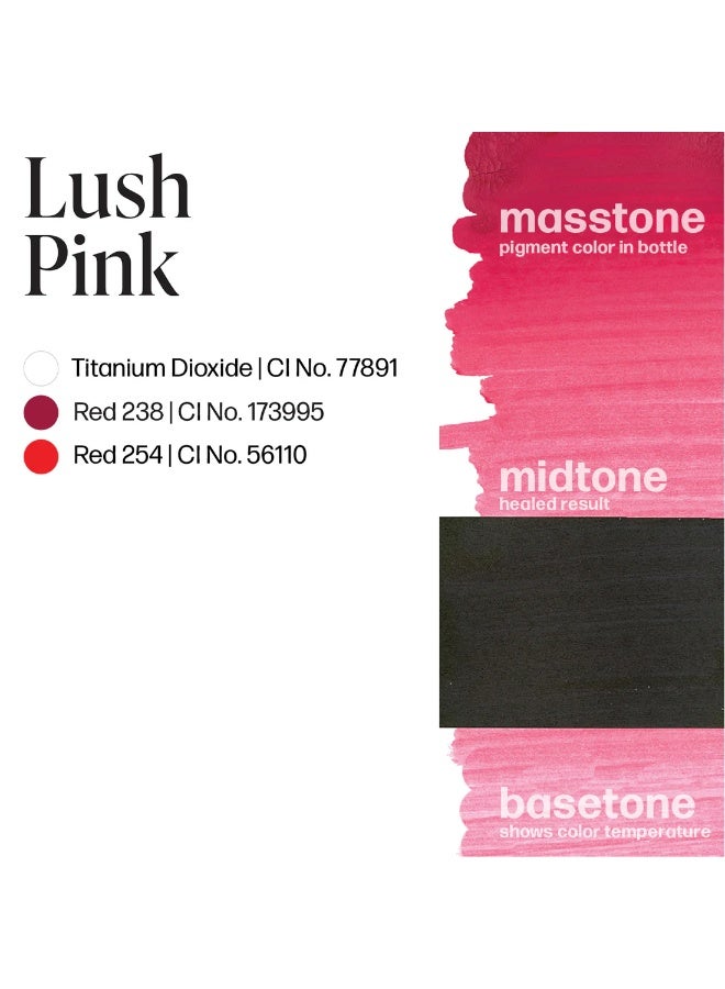 Perma Blend Lip Pigment – Perma Blend Lush Pink 15ml | Professional Permanent Makeup Lip Blush Tattoo Ink | High Retention, Vegan, True-to-Tone Healing Semi-Permanent Lip Color | SKU: PBLUP1/2 - Image 3