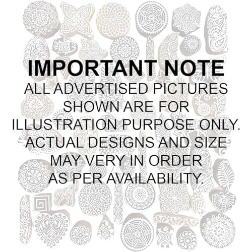 Kraftwala Deep Carved Wooden Stamp Scrapbooking Art Craft Stamp (1 to 3 inches) Printing Blocks (Pack of 10) - Image 3