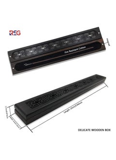 RSG RSG- Bakhoor Burner Oud Burner Wooden Incense Sticks Holder – A13B  - Image 4