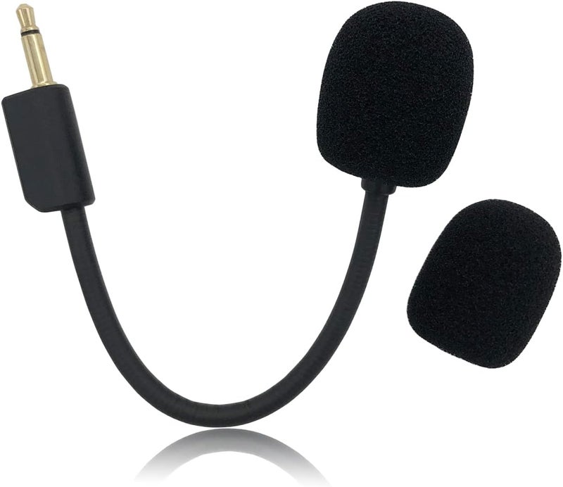 PDEEY Mic Replacement for Blackshark V2/Pro, Gaming Headset Microphone Attachment (3.5mm Jack, Detachable Boom, Noise Cancelling, Foam Cover) - Image 1