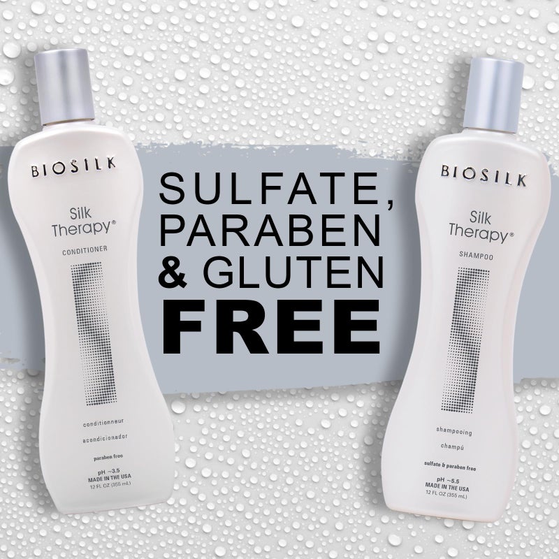 BIOSILK مجموعة شامبو وبلسم سيلك ثيرابي دو من BIOSILK - 12 أونصة سائلة (عبوة من قطعتين) - Image 4