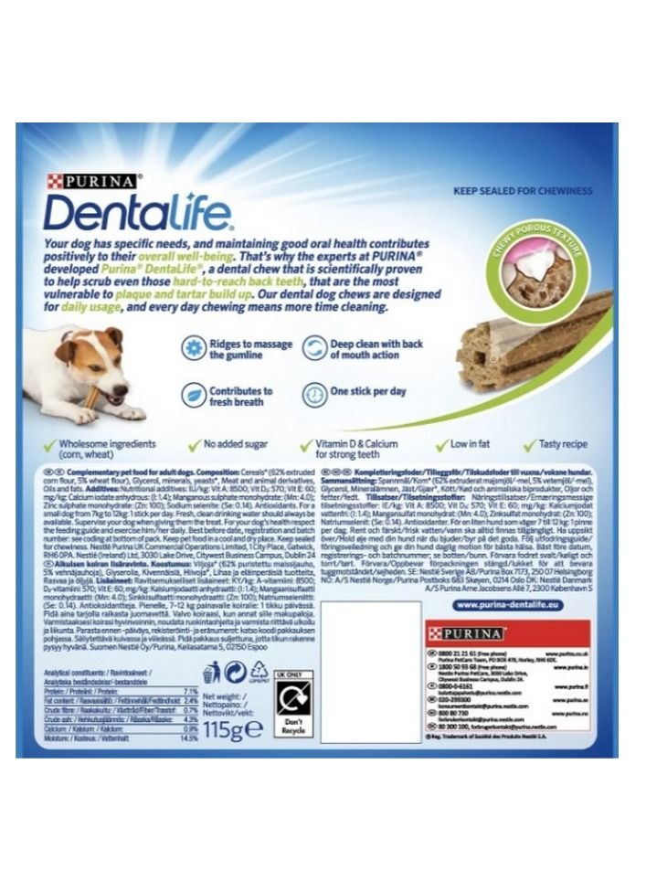 PURINA Dentalife Dog Small From 7-12kg, 115g - Image 2