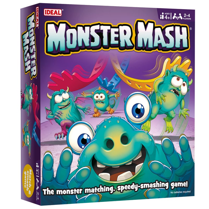 IDEAL | Monster Mash: The monster matching, speedy-smashing game | Kids Games | For 2-4 Players | Ages 4+ - Image 1