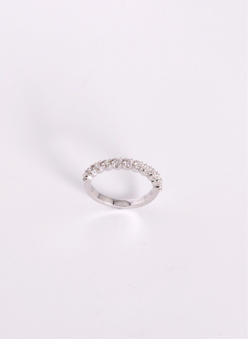 MIKURA Ring, G/H Color, VS/SI Clarity, 18KW, 11D  - Image 1