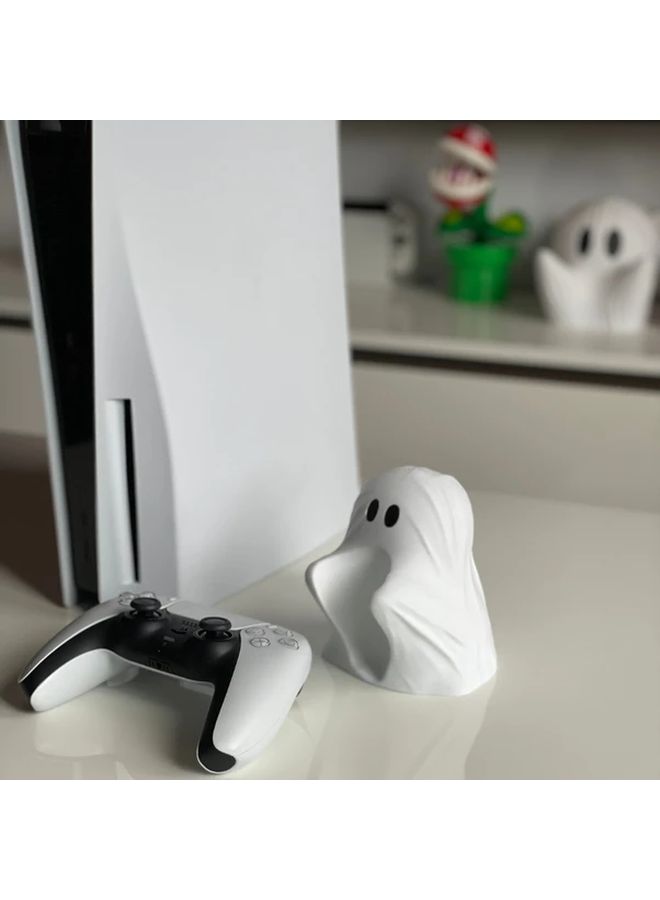 جهاز تحكم PlayStation 5 أبيض - حامل ألعاب بادي - بلاستيك متين مع قبضة مريحة - Image 1