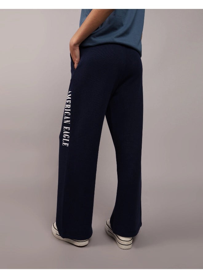 American Eagle - High Waist Graphic Sweatpants - Image 1