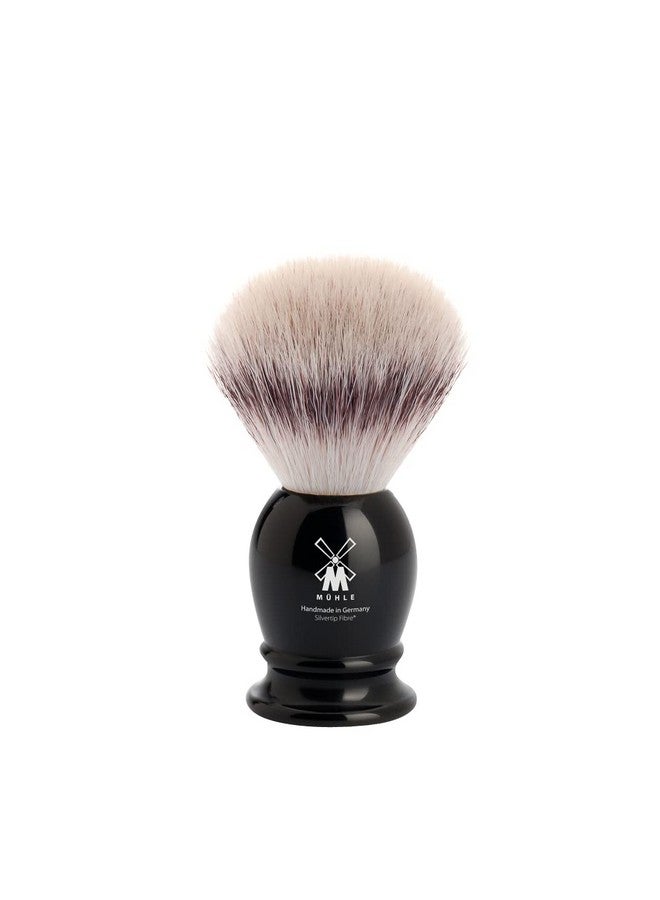 Muhle Classic Silvertip Badger Fiber Brush | High-Grade Black Resin Handle | Luxury Shave Accessory For Men - Image 1