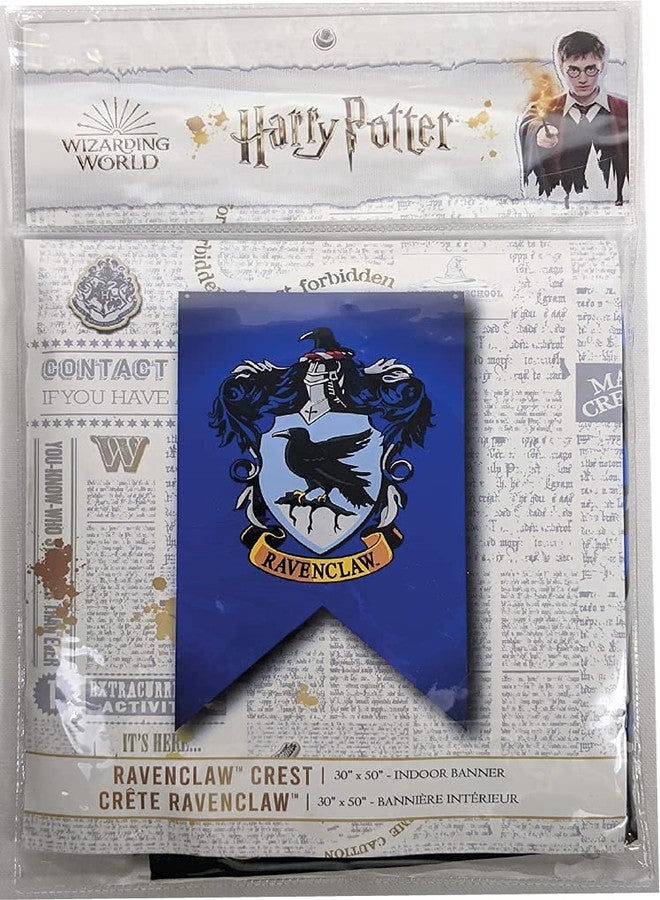 Harry Potter Wall Banner - Large Size 30" x 50" - Indoor Fabric Banner (Ravenclaw) - Image 3