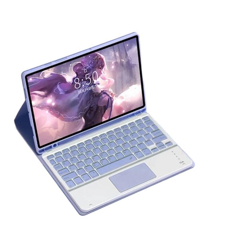 DGG حافظة آيباد متوافقة مع عدة موديلات آيباد باللون أزرق باللون الأزرق iPad - Image 2