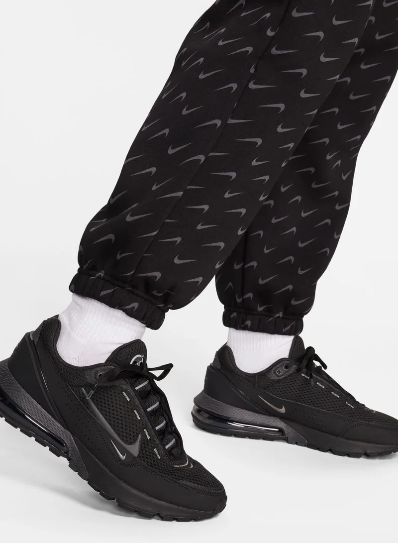 Nike Nsw Phoenix Fleece Oversized All Over Printed Pants