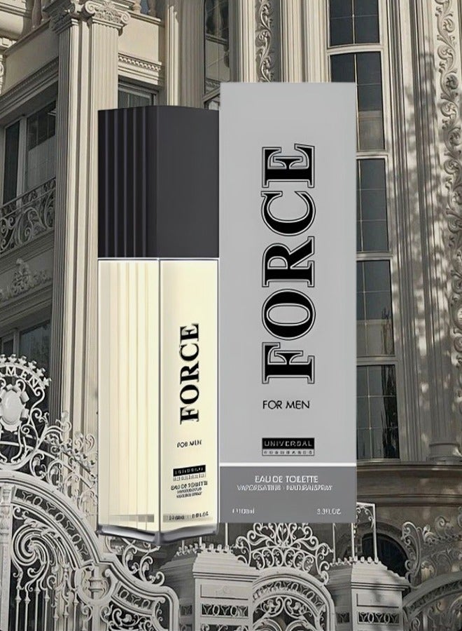 UNIVERSAL 2 Pieces Force Perfume For Men 100ml EDT - Image 2