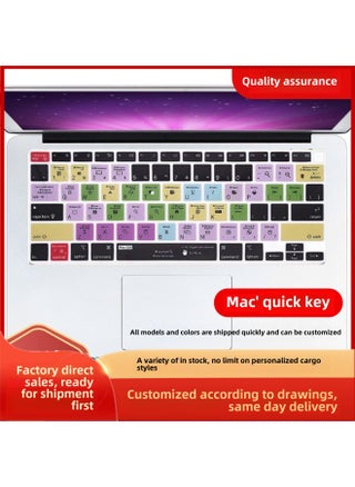 Suitable For Macbook Apple Notebook Keyboard Film 13air Foreign Language Function Shortcut Key Computer Protection Film-Color:WK-050(FL STUDIO)-Size:The Old Model Is Universal 13/15/(a1466/a1398/a1369) - pzsku/Z1F5AA3B712B9898E51B6Z/45/1746232703/eb145bb0-e6a3-4a89-9e13-8ca327ba34cd