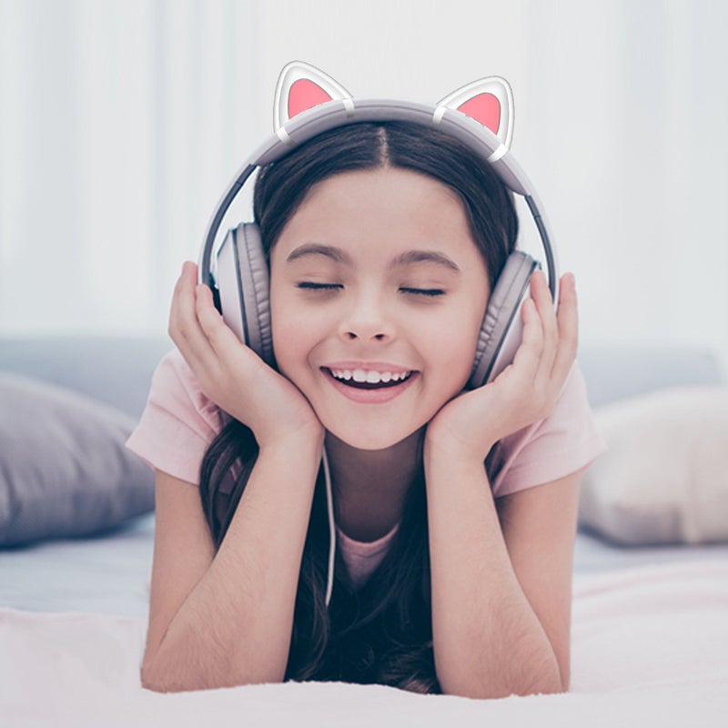 Universal Headset Cat Ear Hanging Headset Decoration Bluetooth Headset Accessories Headset Cat Ear Kit - Image 4