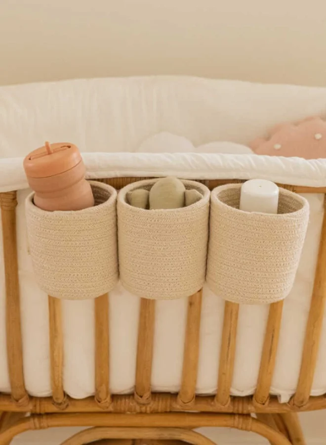 Lorena Canals Crib Basket Bobby - Vanilla