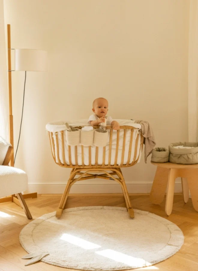 Lorena Canals Crib Basket Bobby - Vanilla