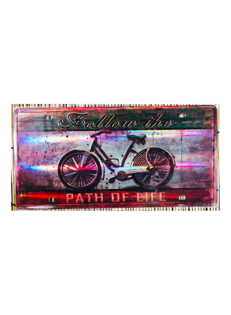 LINGWEI LINGWEI Decorative Metal Tin Sign Wall Poster Plaques Iron Plate Decoration Art Plaque Wall Art Vintage Metal Tin Signs Retro Vintage Metal Tin Signs Tin Metal Sign Wall Art for Shop Home Style-56 - Image 1