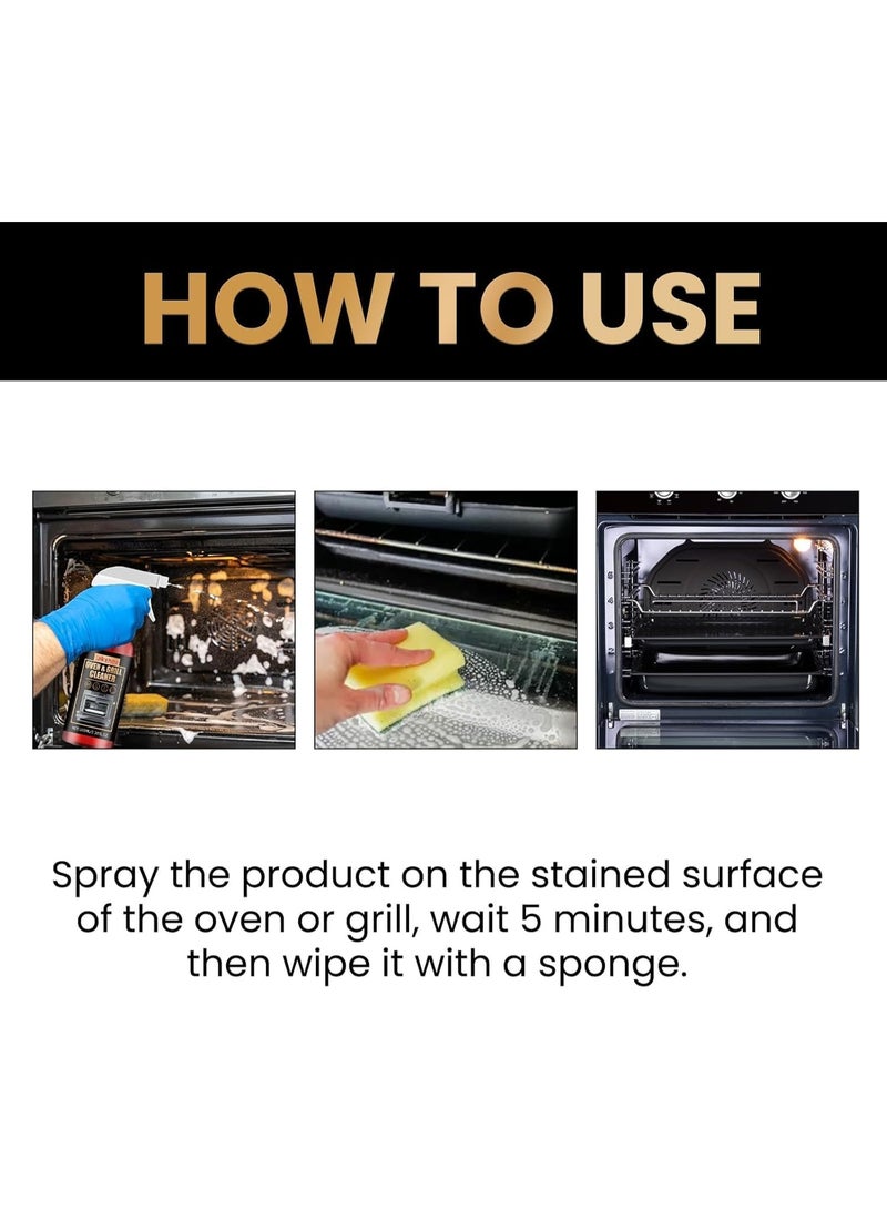 Jakehoe Oven and Grill Cleaner Spray,Cleans and Degreases BBQ Cooking Grates and Racks, Glass, Ceramic Cooktops,Pellet and Electric Smokers 100ml - Image 5