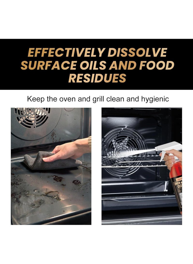 Jakehoe Oven and Grill Cleaner Spray,Cleans and Degreases BBQ Cooking Grates and Racks, Glass, Ceramic Cooktops,Pellet and Electric Smokers 100ml - Image 3