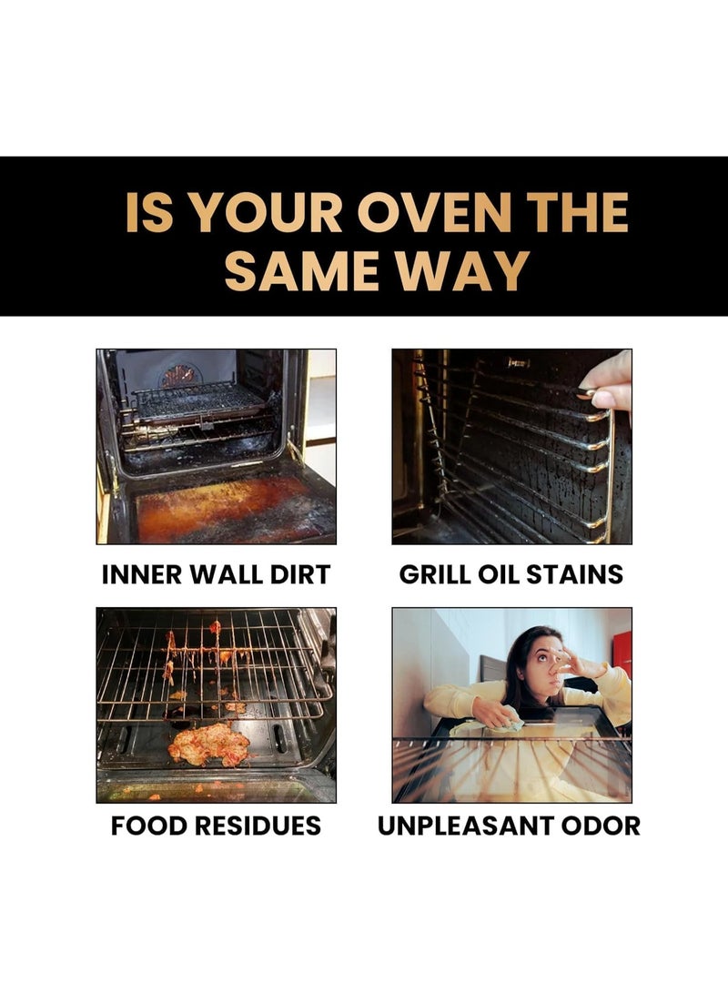 Jakehoe Oven and Grill Cleaner Spray,Cleans and Degreases BBQ Cooking Grates and Racks, Glass, Ceramic Cooktops,Pellet and Electric Smokers 100ml - Image 4