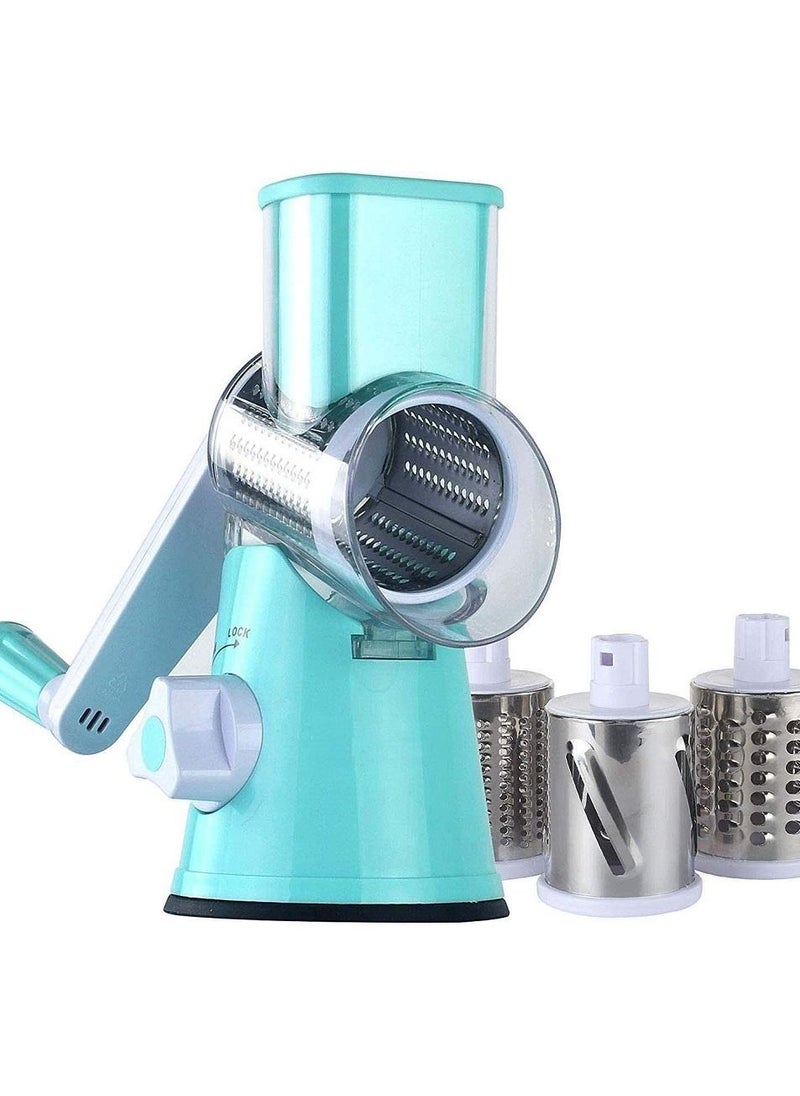 AGD Manual Vegetable Cutter Green/White/Silver  - Image 1