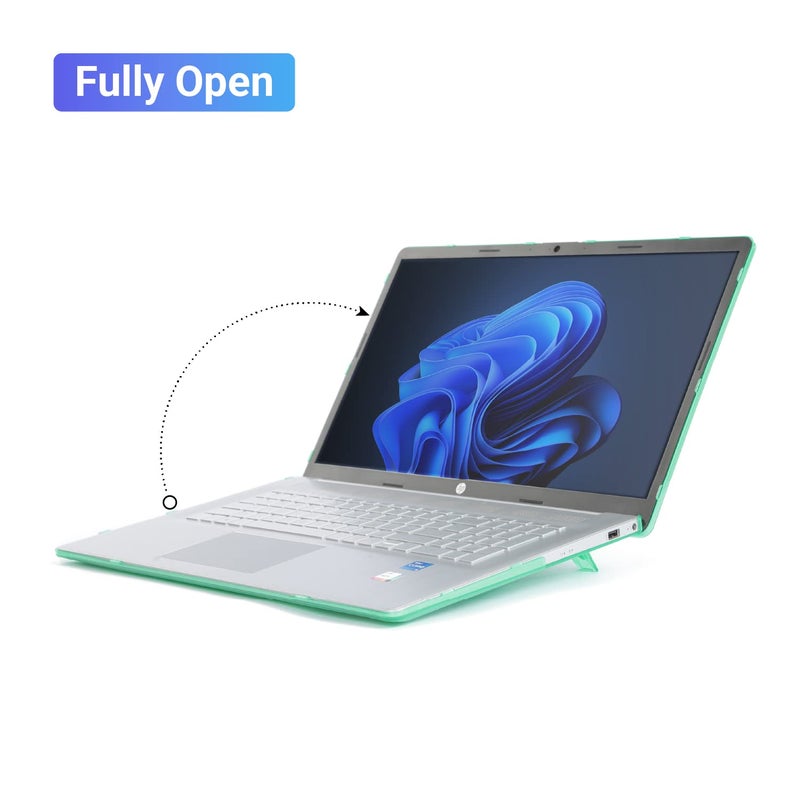 mCover Case Compatible ONLY for 2021-2023 17.3" HP Laptop 17-CNxxxx Series (No DVD Drive) Windows Laptop Computer - Clear - Image 5