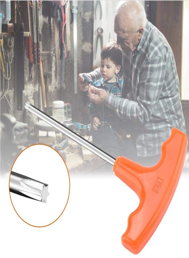 Fdit Universal T Handle T27 Torx Driver Screwdriver for Stihl for Makita # 0812 370 1000 Durable - Image 4