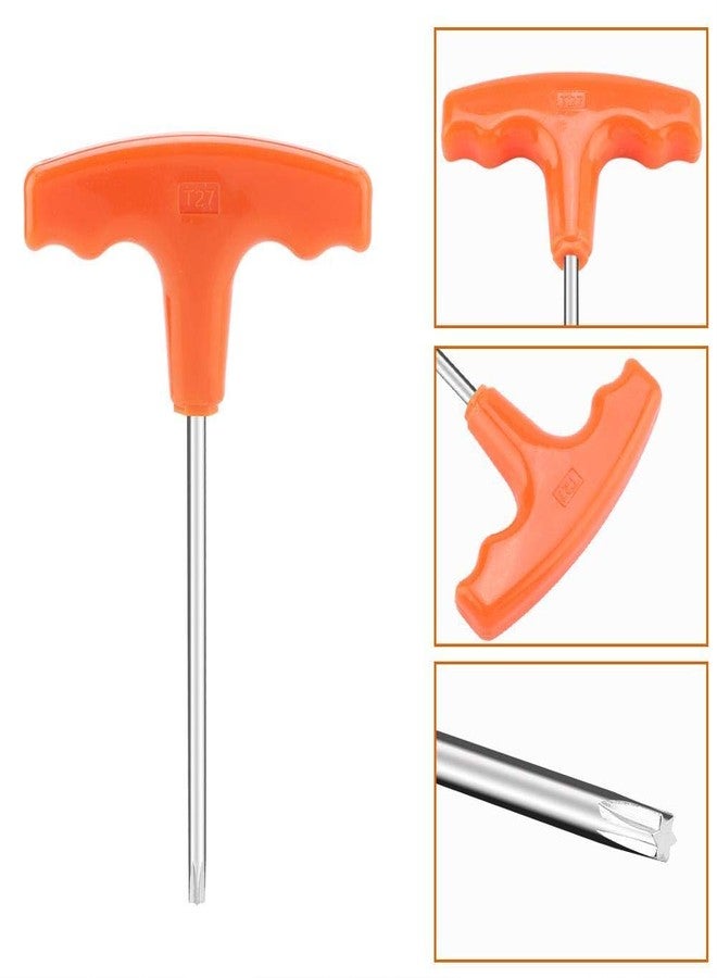 Fdit Universal T Handle T27 Torx Driver Screwdriver for Stihl for Makita # 0812 370 1000 Durable - Image 5
