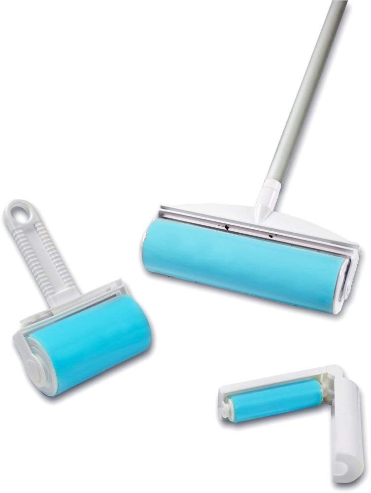 Schticky Schticky Lint Roller Set  Reusable  Washable Lint Roller Cleaner for Clothes Sofa Furniture Car Cat Dog Hair  Clean in a Quicky with Schticky 3 Piece Set 