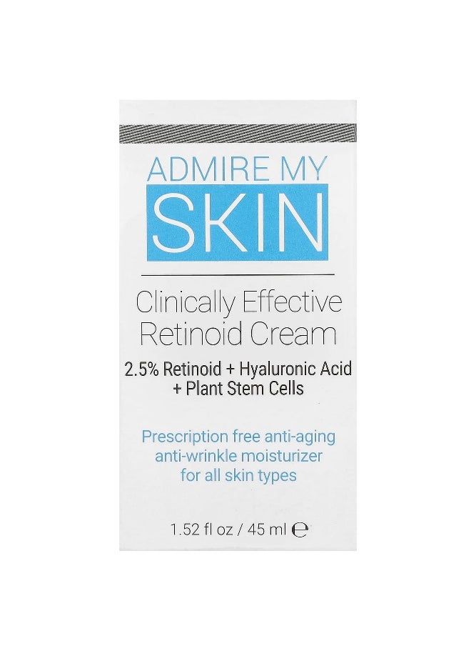 Admire My Skin Admire My Skin, Clinically Effective Retinoid Cream, 1.52 fl oz (45 ml)  - Image 2