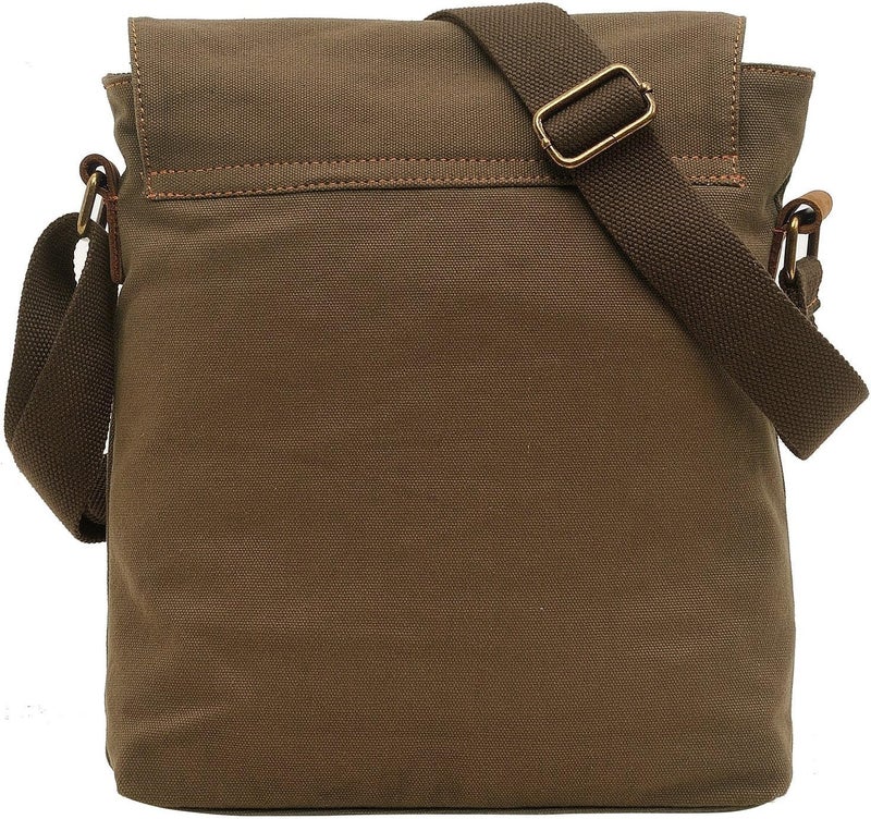 AIBAG Messenger Bag, Vintage Small Canvas Shoulder Bag Crossbody Purse - Image 4