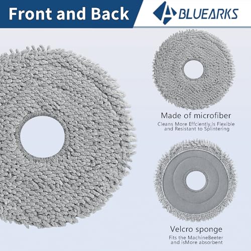 Bluearks مجموعة ملحقات بلوارك 26 قطعة، متوافقة مع مكنسة روبوروك كريفو ماستر/كريفو سليم الروبوت - Image 5
