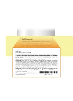illiyoon ILLIYOON Fresh Moisture Scrub Wash 400ml(13.52oz)  - Image 5