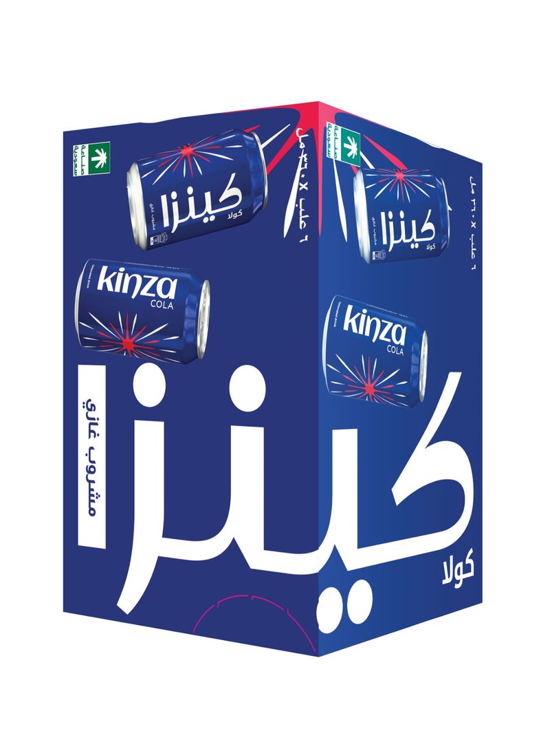 كينزا مشروب غازي كولا 6x360مل - Image 2