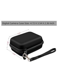 Oasisgalore Universal Hard Shell Camera Case for Kodak, Canon, Sony - Protects and Stores with SD Card Cable Compartment  - Image 3