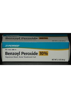 PERRIGO 10% Benzoyl Peroxide Acne Treatment Gel 2.1 Oz  - Image 2