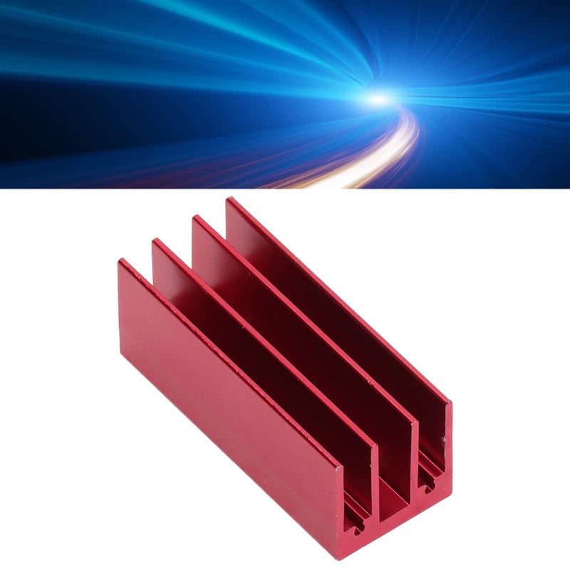 10 قطعة من المشتت الحراري الألومنيوم 40x16x16mm مجموعة مشعاع التبريد لوحدة طاقة المعالج M3 × 0.5 - Image 3